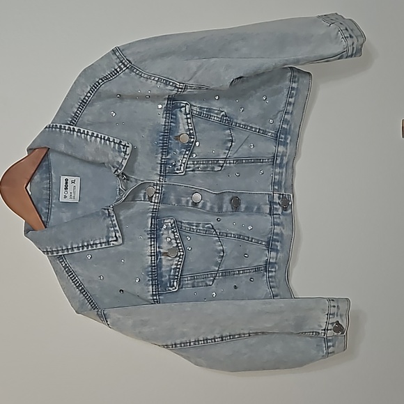 Ci Sono Denim Crop Jacket - Picture 1 of 9